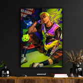Gekko – Valorant Street Agent Poster